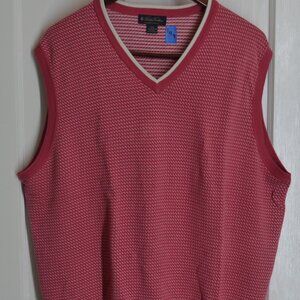 Brooks Brothers Supima Cotton Jacquard Sweater Vest